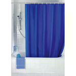 Tenda Doccia Anti Muffa Impermeabile Con 12 Anelli Bagno Blu 200 x 200cm