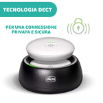 Chicco-Baby-Monitor-Audio-per-Neonati-e-Bambini-Tecnologia-DECT-Portata-300-m-Modalita-Eco-Intelligente-e-Attivazione-Vocale-per-Ridotto-Consumo-Energetico-Batterie-Ricaricabili-a-Ottima-Durata