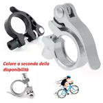 Sgancio rapido sellino bici bloccaggio pinza morsetto regolabile alluminio sport