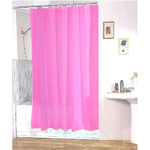 Tenda Doccia Anti Muffa Impermeabile Con 12 Anelli Bagno Fucsia 180 x 200cm