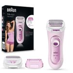 Braun-LS-5360-rasoio-da-donna-Rosa-Trimmer