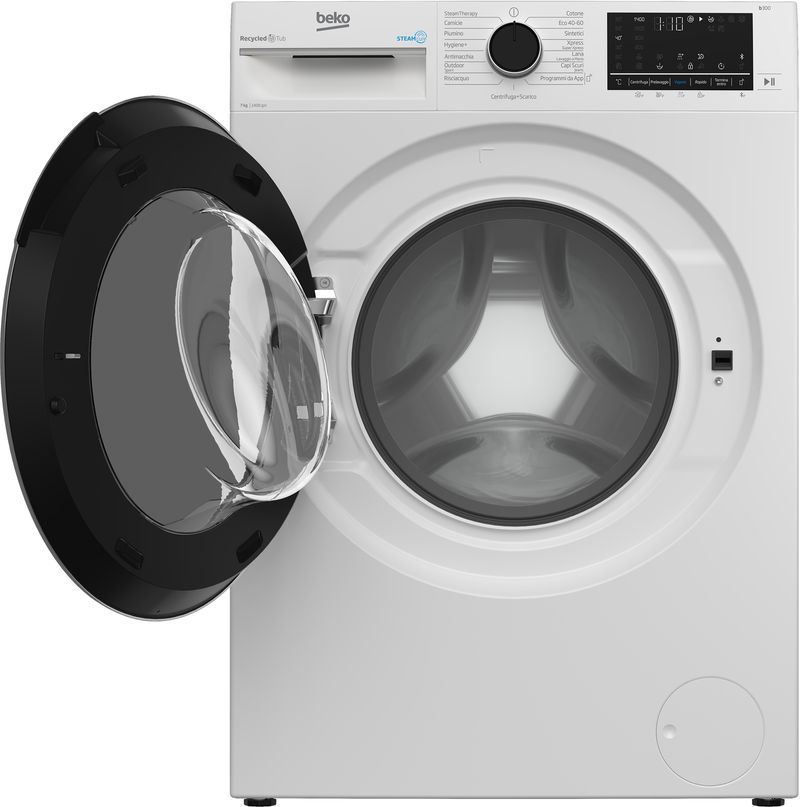 Beko-BWUS374S-lavatrice-Caricamento-frontale-7-kg-1400-Giri-min-Bianco