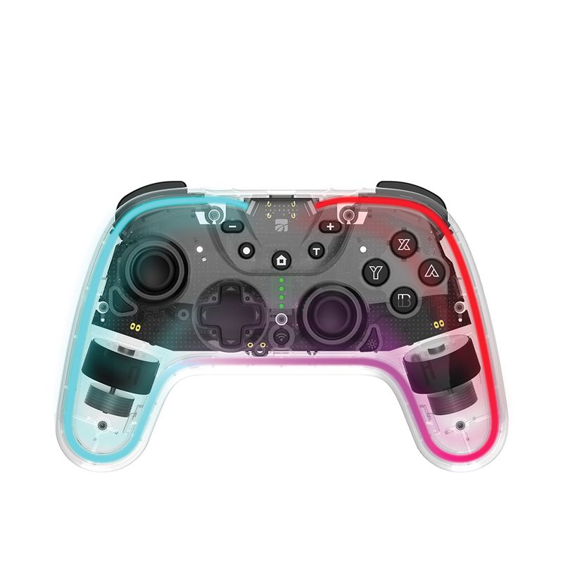 Xtreme-95651-periferica-di-gioco-Nero-Trasparente-Bluetooth-Gamepad-Analogico-Digitale-Nintendo-Switch