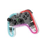 Xtreme-95651-periferica-di-gioco-Nero-Trasparente-Bluetooth-Gamepad-Analogico-Digitale-Nintendo-Switch