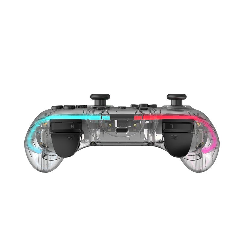 Xtreme-95651-periferica-di-gioco-Nero-Trasparente-Bluetooth-Gamepad-Analogico-Digitale-Nintendo-Switch