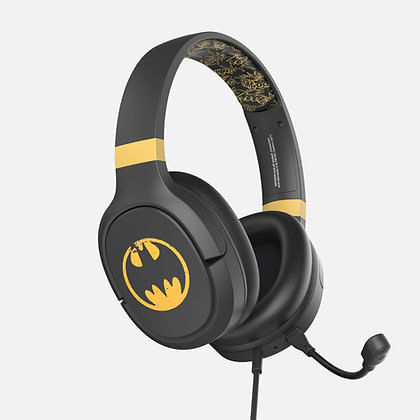 OTL-Technologies-DC-Comics-Batman-Pro-G1-Cuffie-Cablato-A-Padiglione-Giocare-Nero-Oro