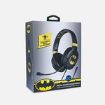 OTL-Technologies-DC-Comics-Batman-Pro-G1-Cuffie-Cablato-A-Padiglione-Giocare-Nero-Oro