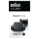 Braun EasyClick Accessorio Regolabarba Per Rasoio Elettrico Series 5, 6 E 7 (Nuova Generazione)