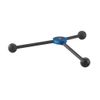 Novoflex-BasicPod-Mini-treppiede-Fotocamere-digitali-film-3-gamba-gambe-Nero-Blu