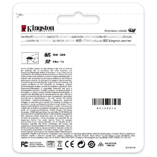 Kingston-Canvas-Select-Plus-Scheda-di-Memoria-Micro-SD---SDS2-64-GB-Class-10-UHS-I