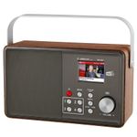 Albrecht HNALB27860 radio Portatile Digitale Grigio, Legno