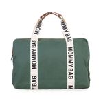 Childhome Mommy Bag Borsa tote Verde Cotone, Ecopelle, Nylon, Poliestere