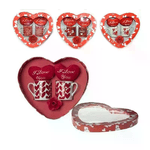 Tazza Regalo con Cuori e Peluche Amore San Valentino set I Love You Mug