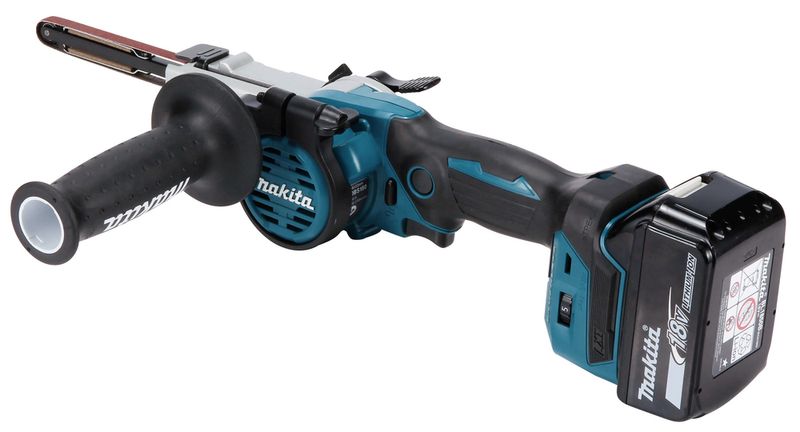 Makita-DBS180Z-levigatrice-portatile-Levigatrice-per-dettagli-Nero-Blu