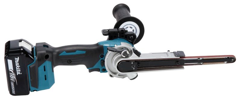 Makita-DBS180Z-levigatrice-portatile-Levigatrice-per-dettagli-Nero-Blu