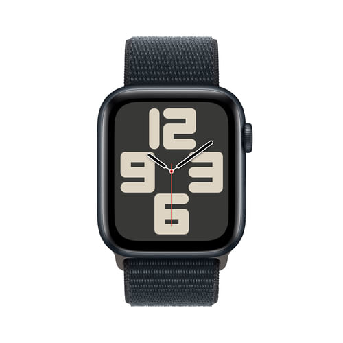 Apple-Watch-SE-OLED-44-mm-Digitale-368-x-448-Pixel-Touch-screen-Nero-Wi-Fi-GPS--satellitare-