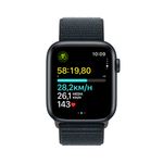 Apple-Watch-SE-OLED-44-mm-Digitale-368-x-448-Pixel-Touch-screen-Nero-Wi-Fi-GPS--satellitare-