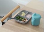 Set-Pappa-da-Apprendimento-in-Silicone-Blu-e-Grigio