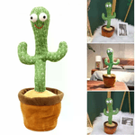 Peluche cactus ballo danzante con led bimbi bambini cactus balla e ripete gioco