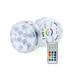 Luce LED Sommergibile Arcobaleno Impermeabile RGB Subacquea Telecomando Piscina