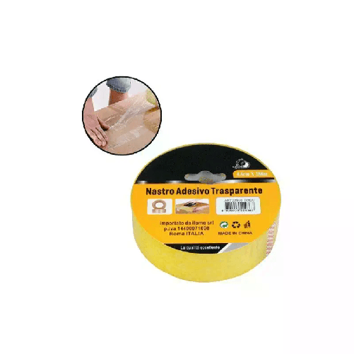 6 ROTOLI NASTRO ADESIVO SILENZIOSO TRASPARENTE 50X66, SCOTCH