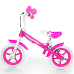 Milly Mally Dragon Z Hamulcem bicicletta Acciaio Rosa, Bianco