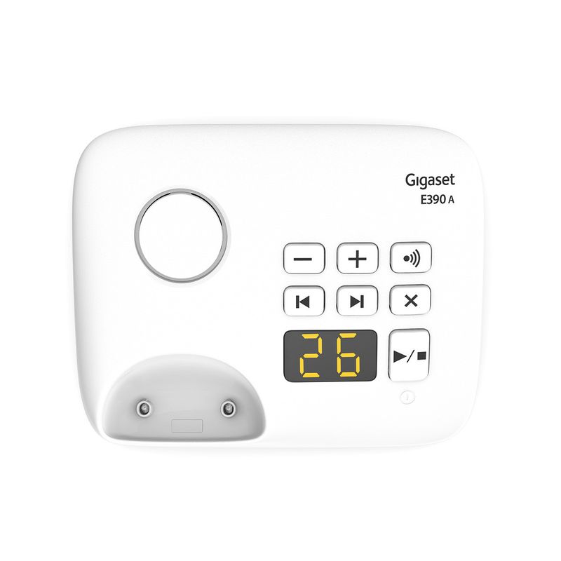 Gigaset-cordless-E390-con-segreteria-e-tasti-grandi-|-Bianco