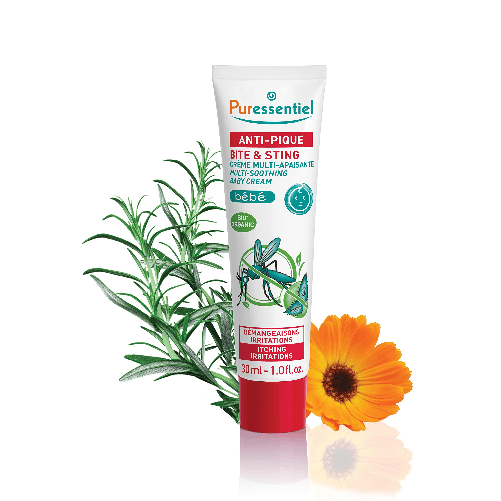 Puressentiel---SOS-Insetti---Crema-Multi-Lenitiva-Bimbo---Punture-di-insetti-meduse-e-piante---Aiuta-ad-alleviare-le-punture-e-ad-idratare-la-pelle---Testata-sotto-controllo-pediatrico---Bio---30-ml