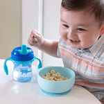 Chicco-Ciotola-in-Silicone-Con-Ventosa-per-Bebe-e-Bambini-Morbido-Piatto-Pappa-per-Alimenti-Semiliquidi-con-Maniglia-Ergonomica-Lavabile-in-Lavastoviglie-Adatto-per-il-Microonde---6--Mesi-Rosa