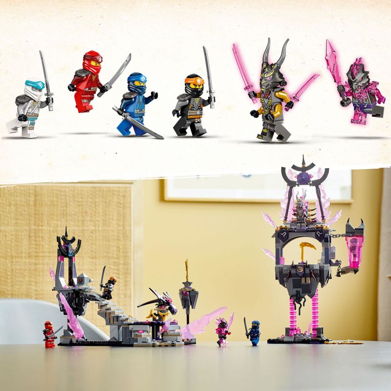 LEGO-Ninjago-71771-Il-Tempio-del-Re-dei-Cristalli-Set-Serie-TV-Crystallized-con-Minifigure-Giochi-per-Bambini-da-8-Anni