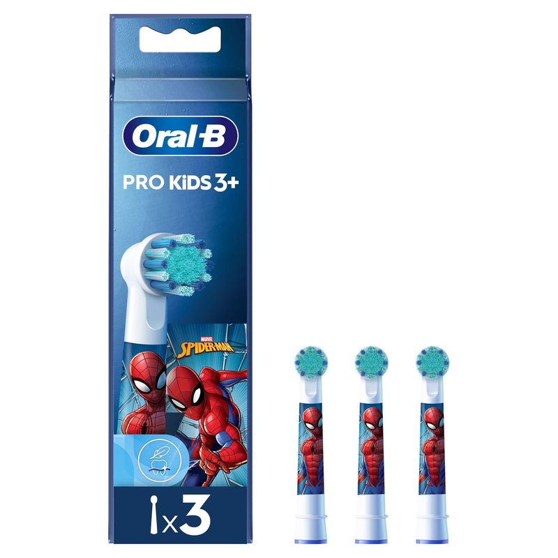 Oral-B-Testine-Di-Ricambio-Pro-Kids-Con-Spiderman-3-Testine