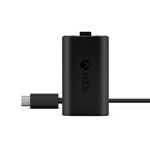 Microsoft Kit Microsoft Xbox Play & Charge - nero (+ cavo USB -C, set di batterie esterne)