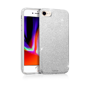 Fonex cover Glitter per Apple iPhone SE 5G 2022/ SE 2020 | Argento