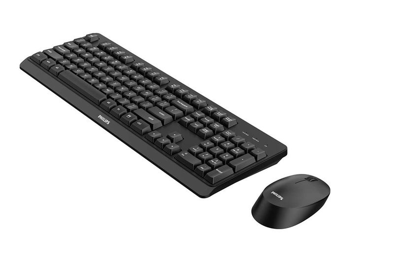 Philips-3000-series-SPT6307BL-34-tastiera-Mouse-incluso-RF-Wireless-QWERTY-Inglese-Nero