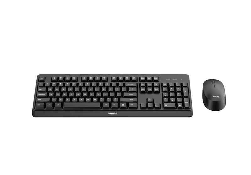 Philips-3000-series-SPT6307BL-34-tastiera-Mouse-incluso-RF-Wireless-QWERTY-Inglese-Nero