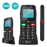 Easyteck telefono per anziani T200 | Nero