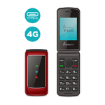 Easyteck telefono cellulare F400 | Rosso