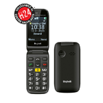 Beghelli telefono cellulare Salvalavita senior flip SLV30 GPS ALTAVOCE Dual sim | Nero