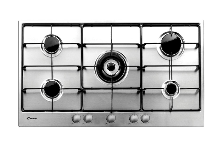 Candy-PG953-1SX-Piano-Cottura-a-Gas-in-Acciaio-Inox
