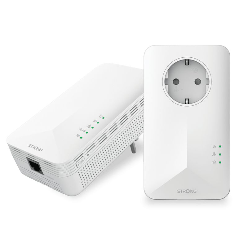 Strong-Kit-Dual-Pack-Powerline-Wi-Fi-|-Bianco