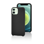 Fonex cover Pure Touch in silicone per Apple iPhone 12 Mini | Nero