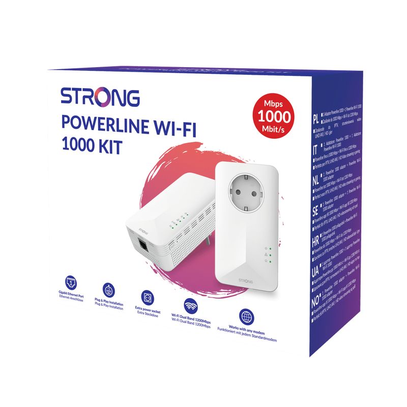 Strong-Kit-Dual-Pack-Powerline-Wi-Fi-|-Bianco