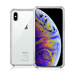 Fonex cover Mols Basic antiurto per Apple Iphone Xs Max con angoli e retro rinforzati |Trasparente