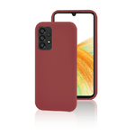 Fonex cover Pure Touch in silicone per Samsung Galaxy A33 5G | Rosso marsala