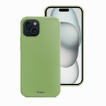 Fonex cover Pure Touch in silicone per Apple iPhone 15 Plus | Verde Matcha