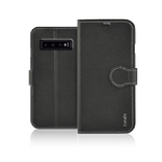 Fonex custodia a libro Identity in similpelle per Samsung Galaxy S10E | Nero