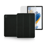 Fonex kit custodia Slim Pro + vetro per Samsung Galaxy Tab A8 10,5" | Nero