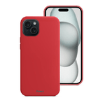 Fonex cover Pure Touch in silicone per Apple iPhone 15 Plus | Rosso