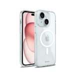 Fonex cover Invisible Plus con magnete per Apple iPhone 15 Plus | Trasparente