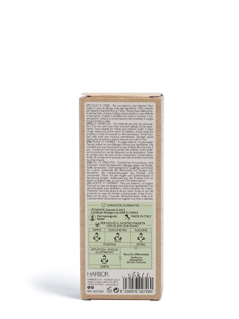 Phytorelax-Laboratories-Miscela-Di-Oli-Essenziali-Ed-Estratti-Da-Erbe-E-Piante-Olio-31-Erbe-100Ml